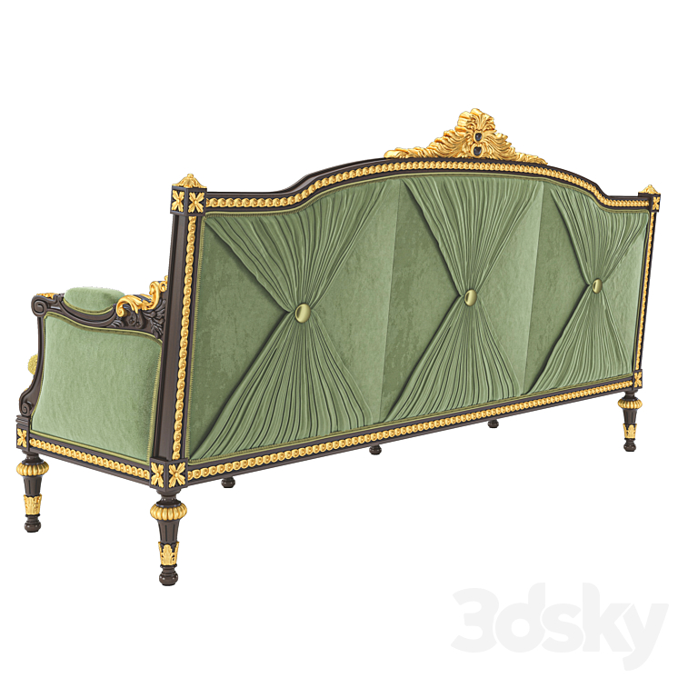 SOFA DÀI CỔ ĐIỂN MODENESE LOUIS 16